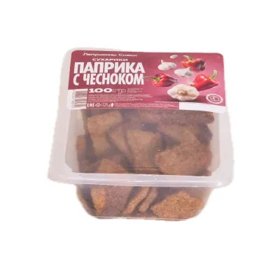 Сухарики "Чеснок и Паприка" 100 гр