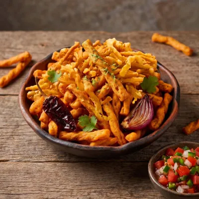 Сыр Жареный "Воздушный со вкусом мексиканская сальса" ТМ Вкуснярики шт/0,5 кг
