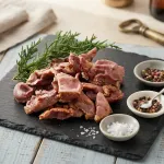 Желудочки куриные с чесноком в/к "Пенные истории" шт/70гр