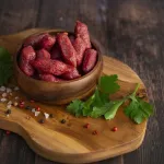 Колбаски сырокопченые с беконом шт/0,5кг
