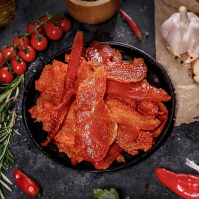 Чипсы из курицы "К пиву" со вкусом "Чеснок с травами" шт/ 500г