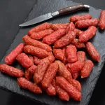 Колбаски сырокопченые с сыром шт/0,5кг