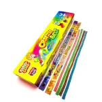 Мармелад в кислой обсыпке "CRAZY GUMMY CRAZY BELT" (кислый ремешок) ассорти уп/72шт*15гр