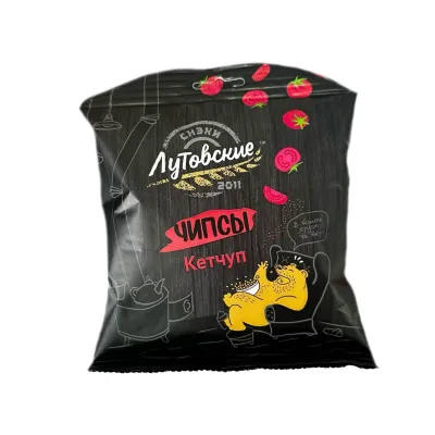Чипсы хлебные пшеничные "Кетчуп", п/э пакет, 100 гр