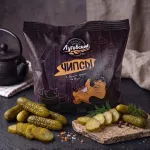 Чипсы хлебные пшеничные "Маринованные огурцы", п/э пакет, шт/1кг