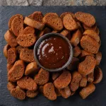 Гренки ржаные Дарницкие со вкусом "Барбекю"  шт. 0,5 кг/ "Чикорн"