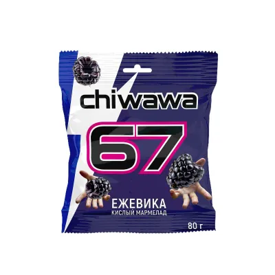 SIX-SEVEN PACK КУСОЧКИ КАРАНДАШ ЕЖЕВИКА КИСЛЫЙ шт/80гр
