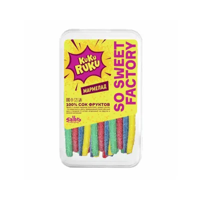 KUKU RUKU BIGBOX КАРАНДАШ (15г) МИКС КИСЛЫЙ шт/1,5кг