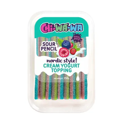 CHI-WA-WA MINIBOX МАРМЕЛАД КАРАНДАШ НОРДИК КИСЛЫЙ шт/250гр