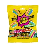 KUKU RUKU  КУСОЧКИ РЕМЕШОК ФРУКТОВЫЙ МИКС КИСЛЫЙ шт/150гр