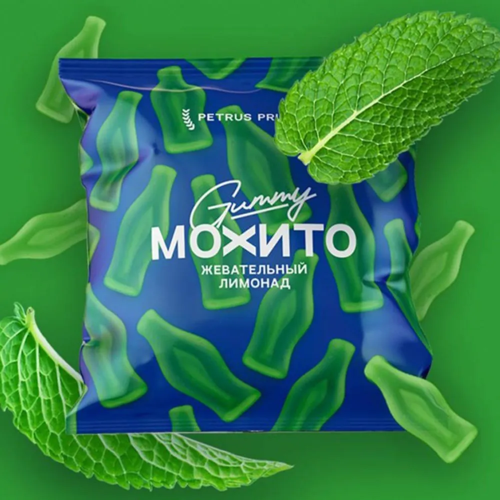 Жевательный мармелад Petrus Primus Gummy Мохито шт/ 70 г