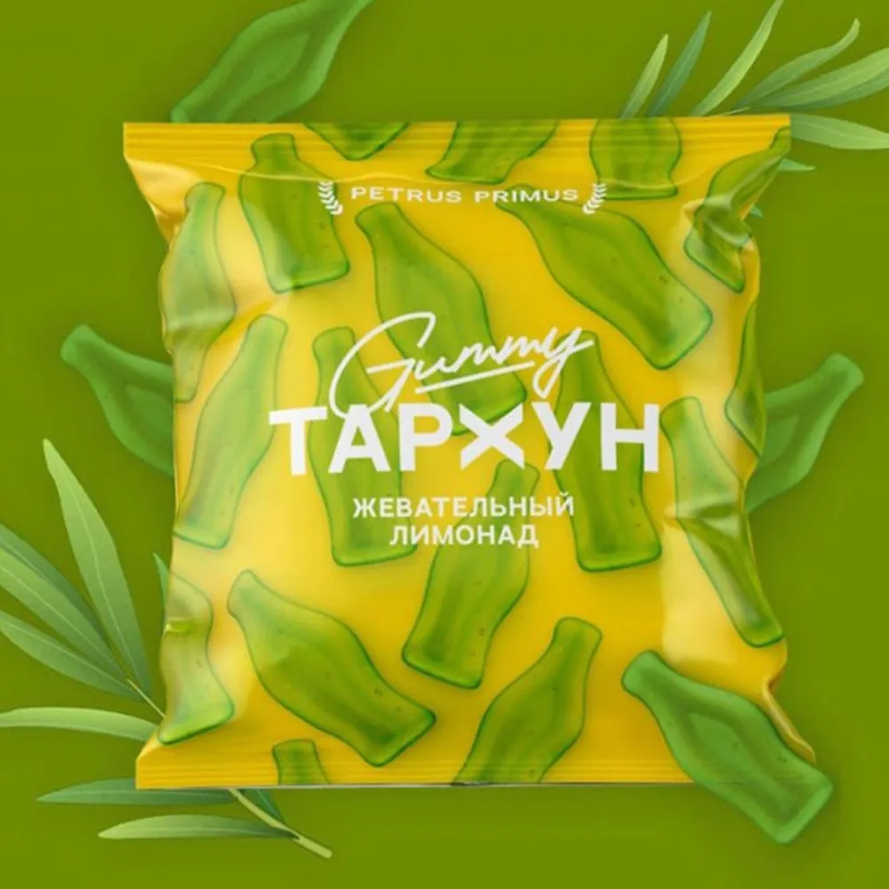 Жевательный мармелад Petrus Primus Gummy Тархун шт/ 70 г