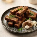 Сухарики хлебные со вкусом холодца с хреном ХЛЕБАРИКИ шт/ 80 гр