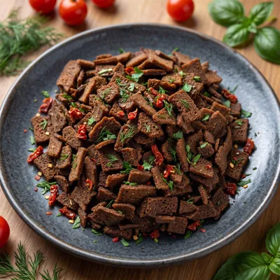 Гренки бородинские со вкусом томата с зеленью ХЛЕБАРИКИ шт/ 1кг