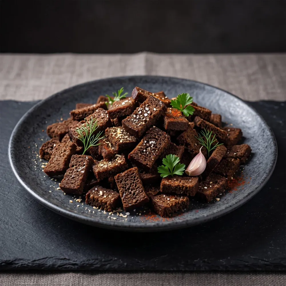 Гренки бородинские со вкусом чеснока ХЛЕБАРИКИ шт/ 1кг