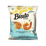 BRUTO FLAVOR SL Чипсы классика креветка и чеснок 100 гр/ 10 шт уп.
