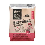 BRUTO KRAFT Чипсы рифленые перец розовый 60 гр/ 12 шт уп.