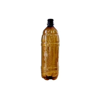Пэт Бутылка 1л. коричн./с кр. (70 шт) (23 гр.) "Рязанский Козел"